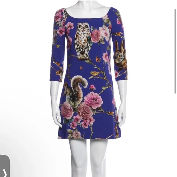 NWOT Dolce&gabbana printed dress